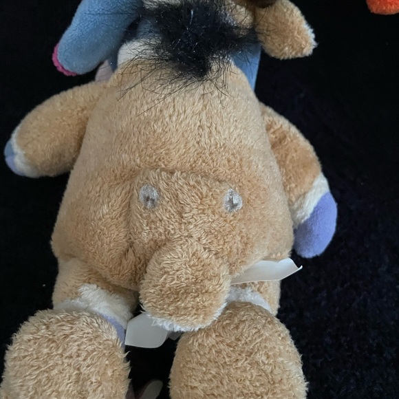 Vintage Holiday Disney Eeyore and Tigger Plush Set - reindeer and snowman - Picture 2 of 10